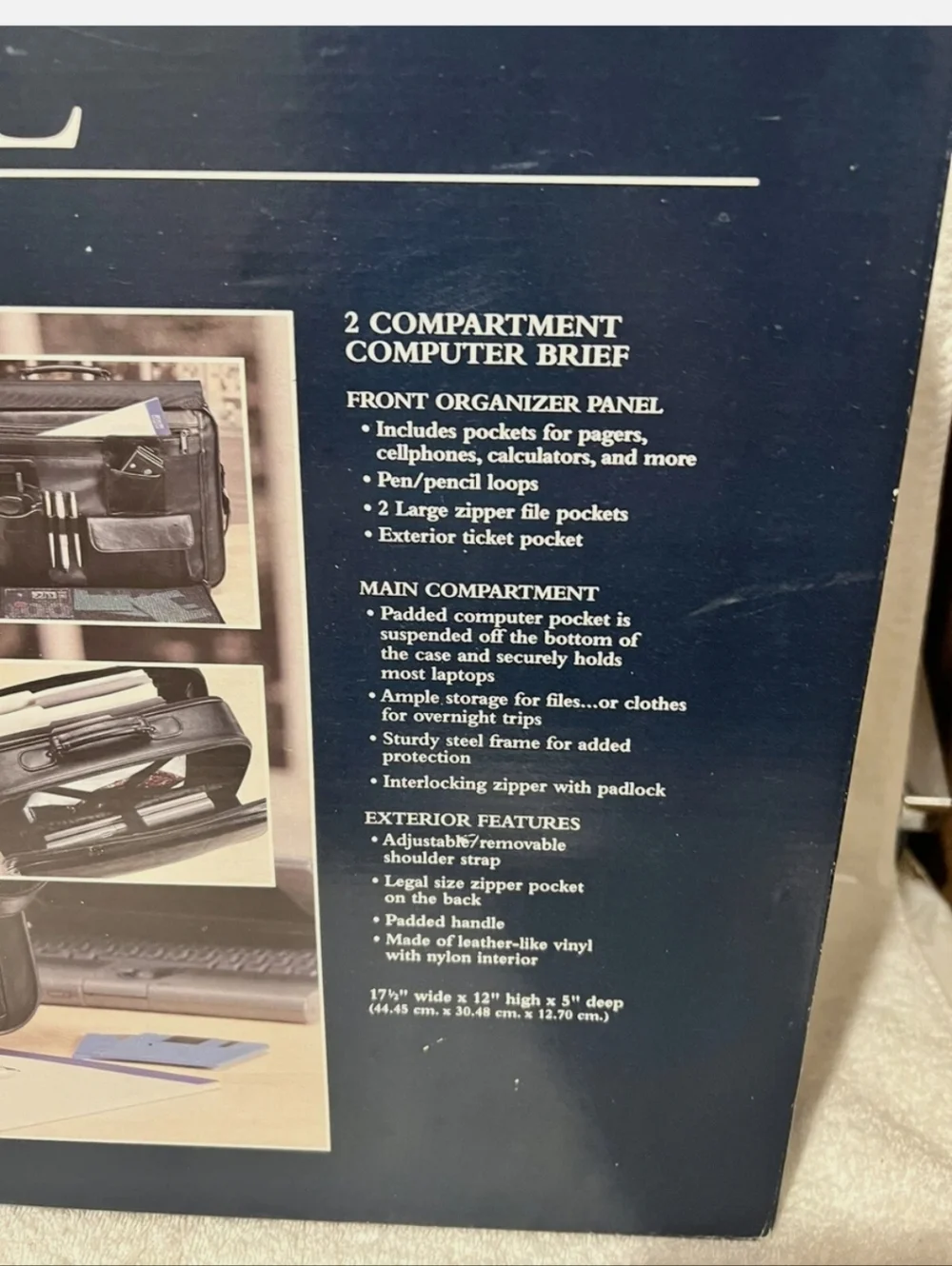 Protocol 2-Compartment Computer Brief - Black